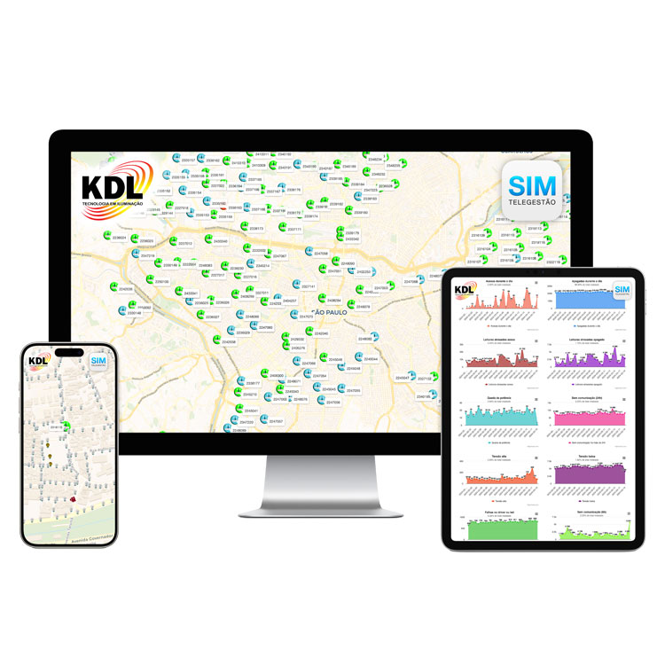 Software de Telegestão de Iluminação Pública