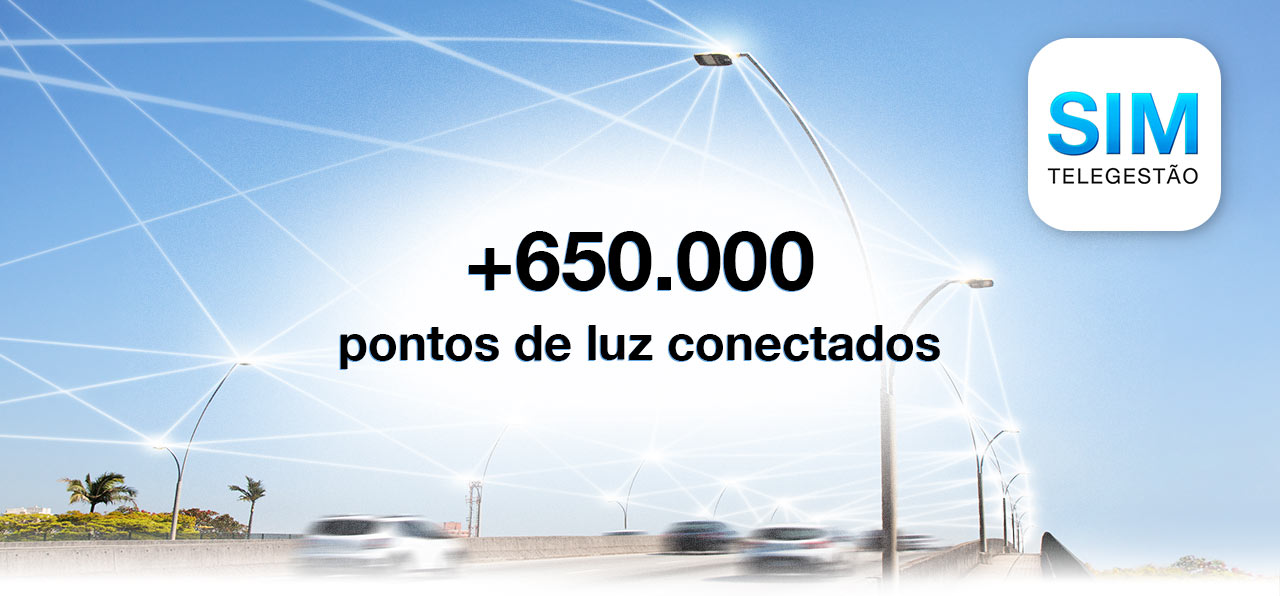 SIM TELEGESTÃO de ILUMINAÇÃO PÚBLICA