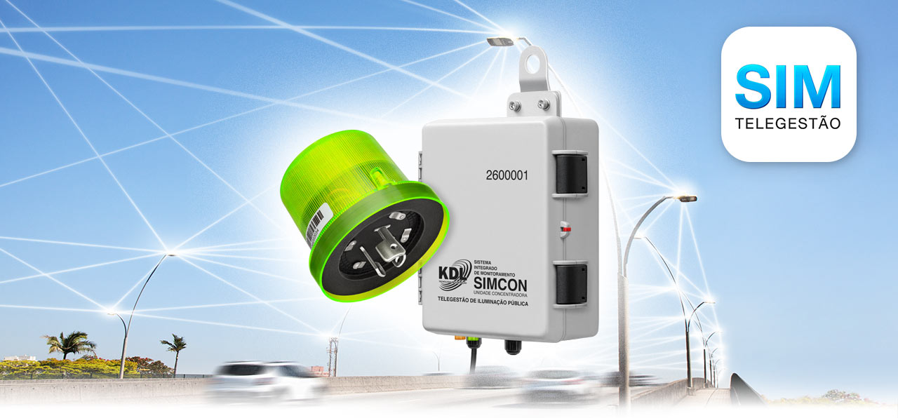 SIM TELEGESTÃO de ILUMINAÇÃO PÚBLICA