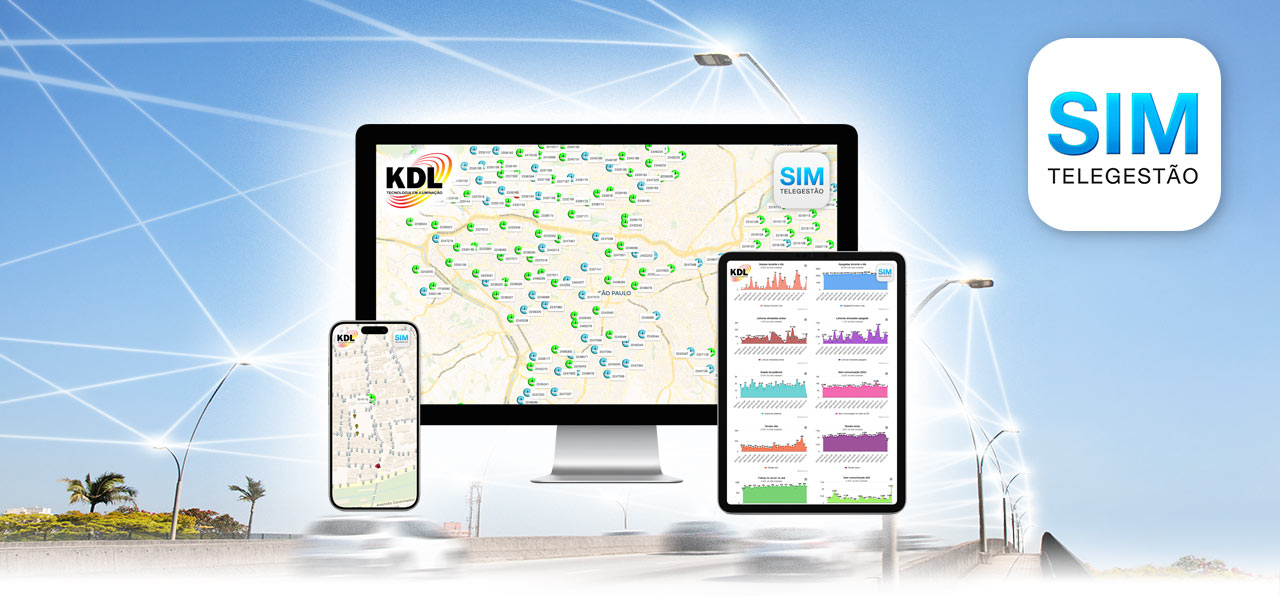 SIM TELEGESTÃO de ILUMINAÇÃO PÚBLICA